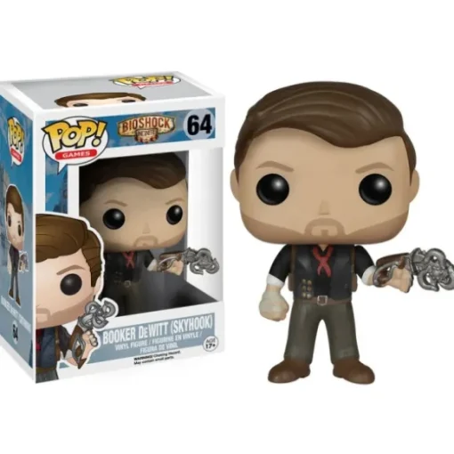 BioShock Infinite Booker DeWitt Skyhook Funko Pop! Vinyl Figure