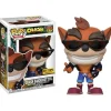 Crash Bandicoot Crash Bandicoot Biker Outfit Funko Pop! Vinyl Figure
