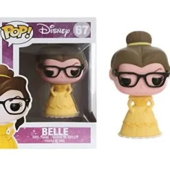 Disney Belle Nerd Funko Pop! Vinyl Figure