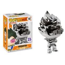 Dragon Ball Z Silver Chrome Vegeta FUNimation Exclusive Funko Pop! Vinyl Figure