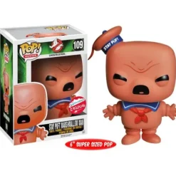 Ghostbusters Stay Puft Marshmallow Man Pink Exclusive Funko Pop! Vinyl Figure