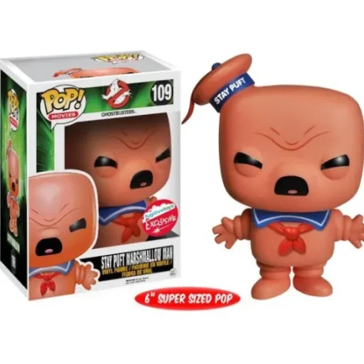 Ghostbusters Stay Puft Marshmallow Man Pink Exclusive Funko Pop! Vinyl Figure