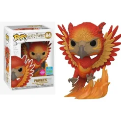 Harry Potter Fawkes Flocked Exclusive Funko Pop! Vinyl Figure