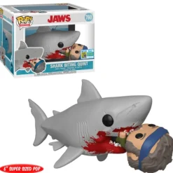 Jaws Shark Biting Quint Exclusive Funko Pop! Vinyl Figure