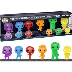 Marvel Avengers The Infinity Saga Pop! Art Line Exclusive 6pk Funko Pop! Vinyl Figure