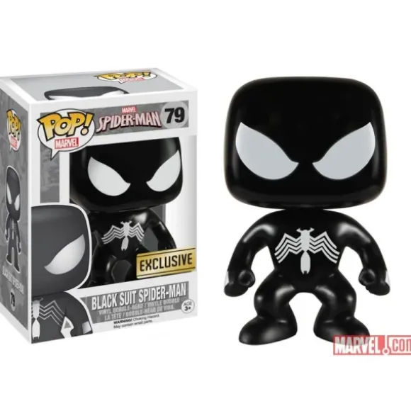 Marvel Spider-Man Black Suit Spider-Man Funko Pop! Vinyl Figure