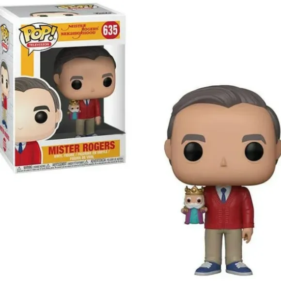 Mister Rogers' Neighborhood Mister Rogers With Puppet Funko Pop! Vinyl Figure
