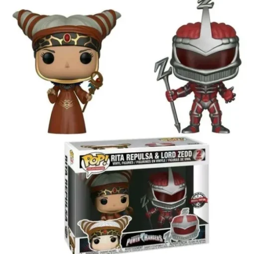 Power Rangers: 25th Anniversary Rita Repulsa & Lord Zedd Funko Pop! Vinyl Figure