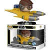 Star Wars Anakin Skywalker in Naboo Starfighter with R2-D2 Exclusive Funko Pop! Vinyl Figure