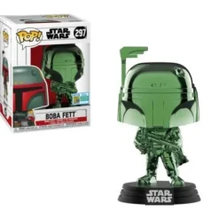 Star Wars Boba Fett Green Chrome Exclusive Funko Pop! Vinyl Figure