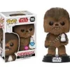 Star Wars Chewbacca With Porg Flocked Exclusive Funko Pop! Vinyl Figure