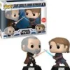 Star Wars Count Dooku vs Anakin Skywalker 2-Pack Exclusive Funko Pop! Vinyl Figure