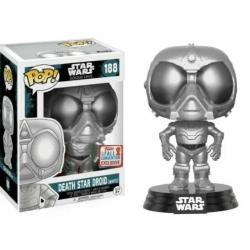 Star Wars Death Star Droid White Exclusive Funko Pop! Vinyl Figure