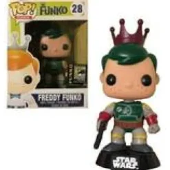 Star Wars Freddy Funko Boba Fett Green Hair Exclusive Funko Pop! Vinyl Figure