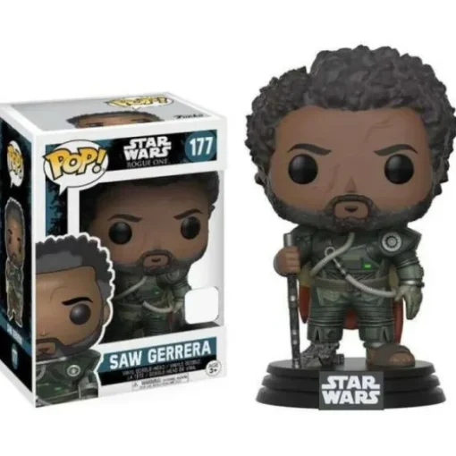 Star Wars Saw Gerrera Exclusive Funko Pop! Vinyl Figure