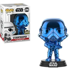 Star Wars Stormtrooper Blue Chrome Exclusive Funko Pop! Vinyl Figure