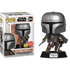 Star Wars The Mandalorian With Darksaber Exclusive Funko Pop! Vinyl Figure