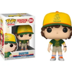 Stranger Things Dustin Camp Know Where Funko Pop! Vinyl Figure
