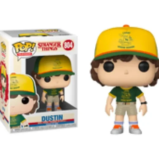 Stranger Things Dustin Camp Know Where Funko Pop! Vinyl Figure