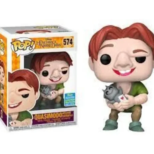 The Hunchback of Notre Dame Quasimodo Holding Gargoyle Funko Pop! Vinyl Figure